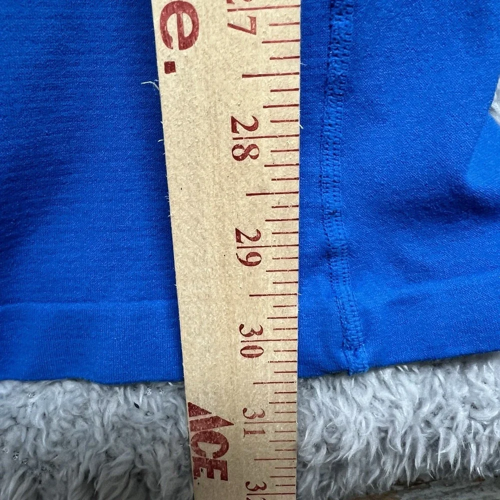Free People Movement Legging Pants‎ XS Small Blue Good Karma Flare Pull On